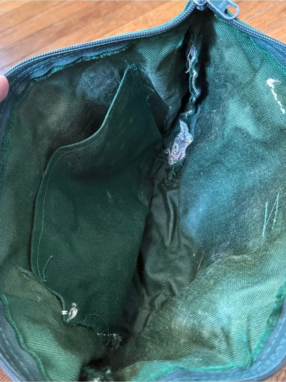 Vintage Green Cat Tapestry Tote Bag Purse